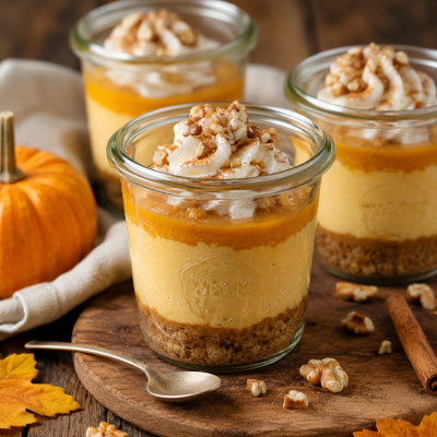 Kürbisdessert